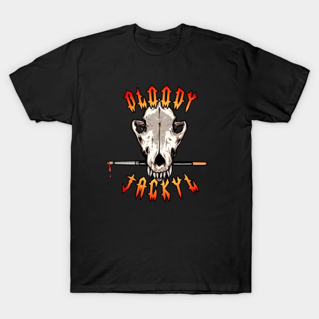 BloodyJackyl Paints T-Shirt by bloodyjackyl